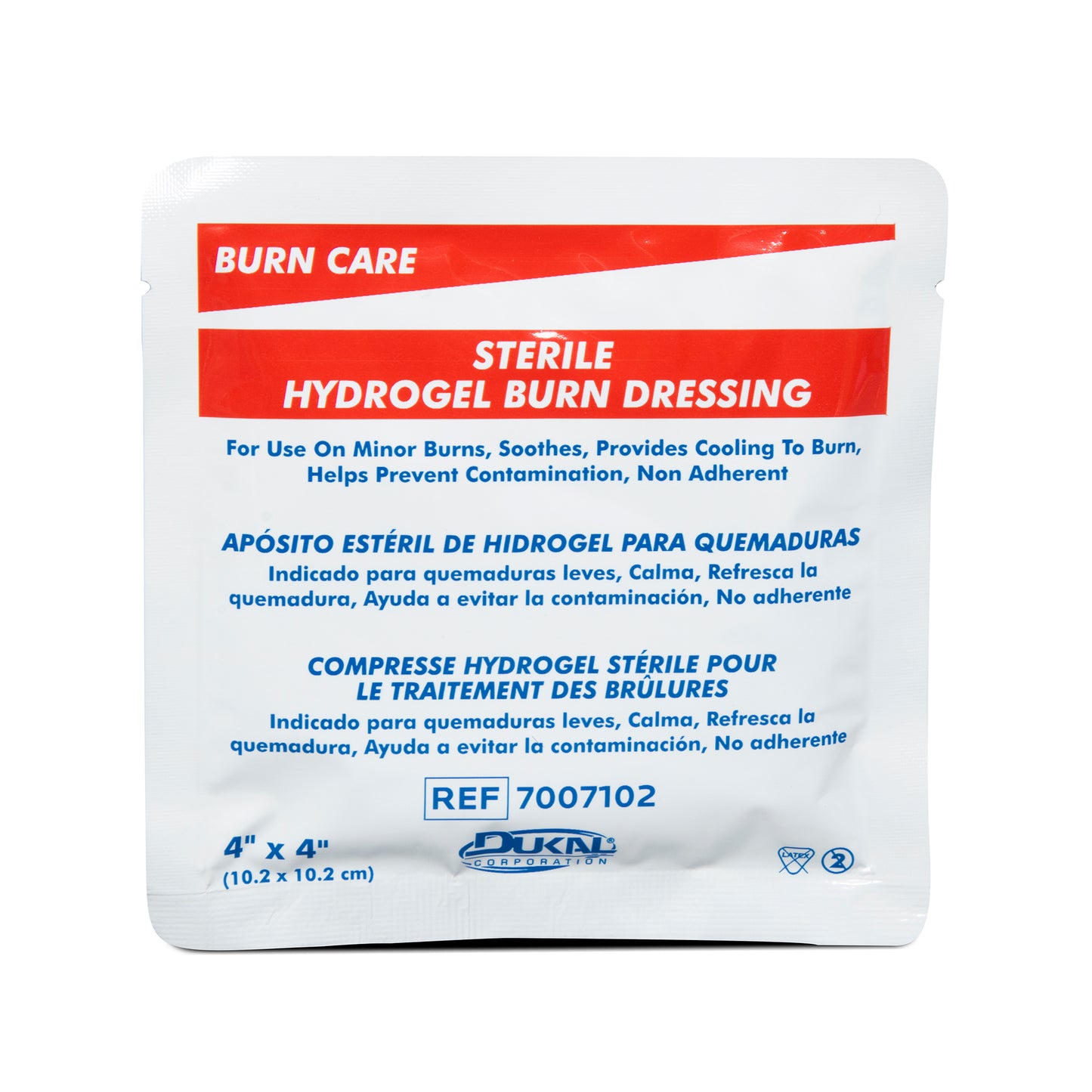 Sterile Burn Dressing 4" x 4", Dukal, 7007102