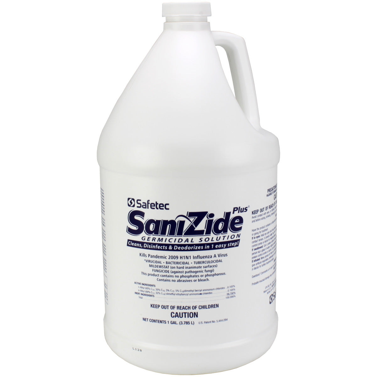 Sanizide Plus Environmental Surface Germicidal Solution, 1 gallon refill, 1 ea.
