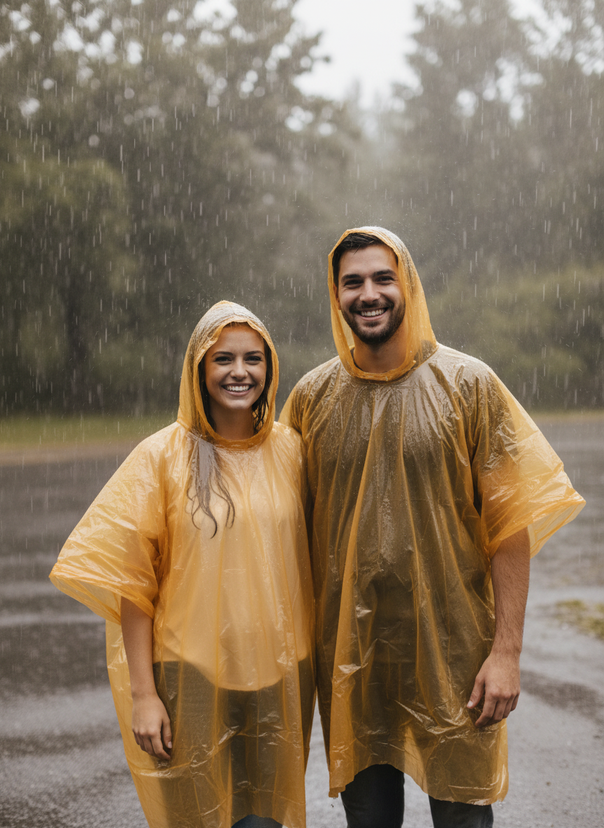 Emergency Poncho with Hood