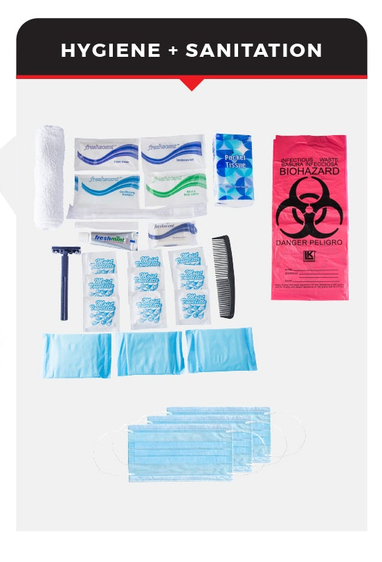 1 Person Essential Survival Kit, Backpack