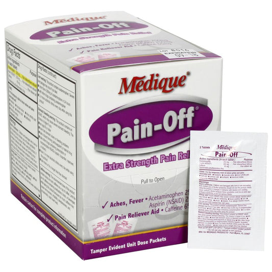 Pain-Off Extra-Strength Pain Relief, 100/Box