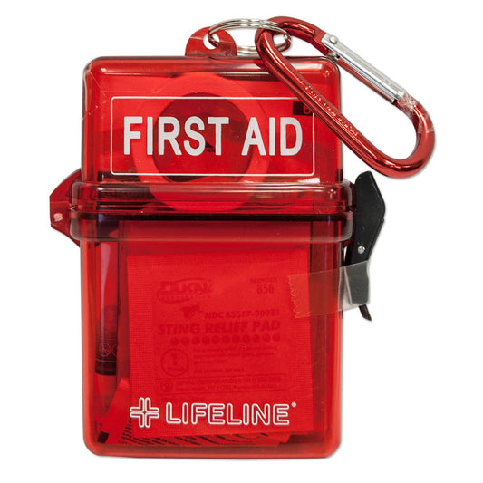 LifeLine First Aid WATERPROOF FIRST AID KIT for Water, Snow, and the Outdoors
