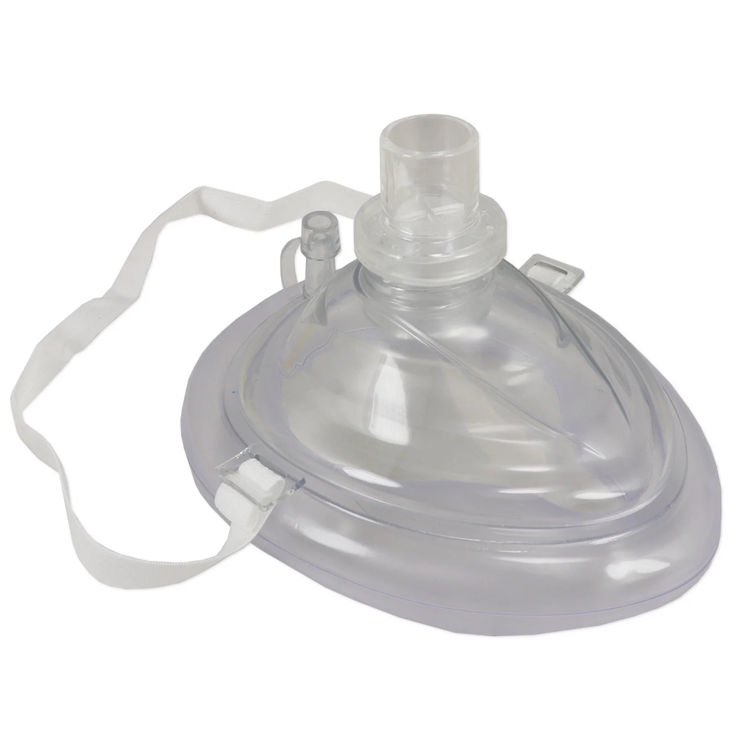 American CPR Pocket Mask, Plastic Case, Adult/Child/Infant with O2 Inlet