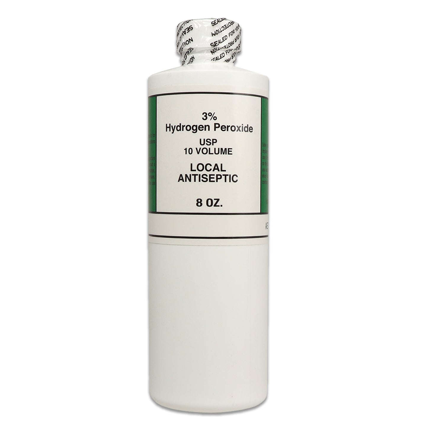 Hydrogen peroxide, 3% 8 oz. plastic bottle, 1 ea.