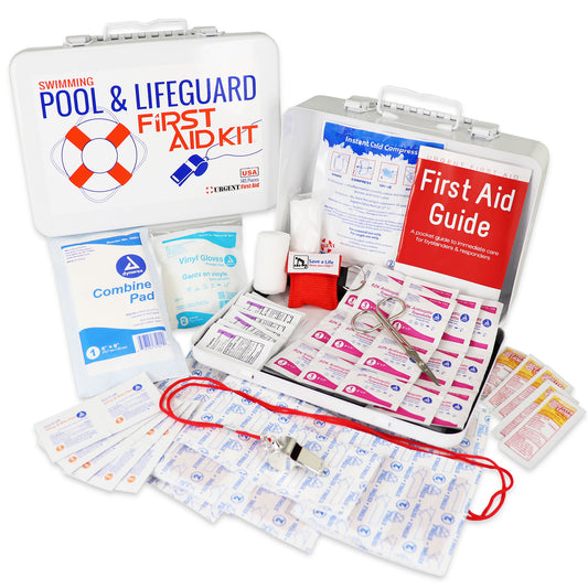 Swimming Pool & Lifeguard First Aid Kit - Metal