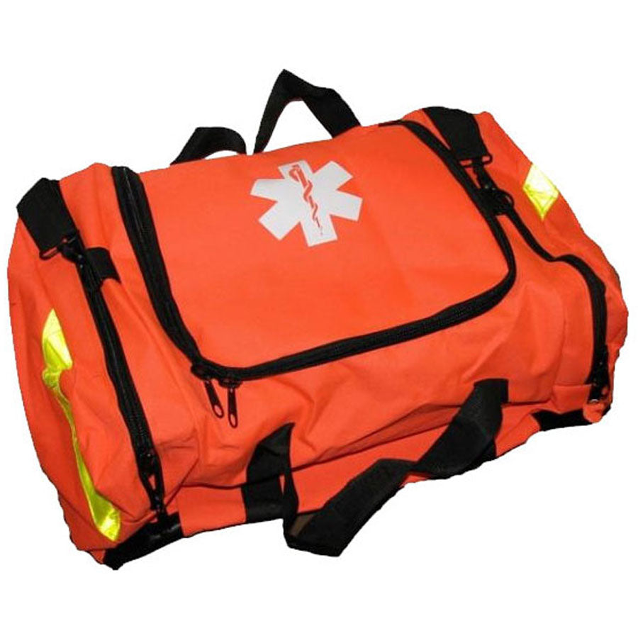 Empty First Responder Bag w/ Rigid Foam Divider Insert - Orange